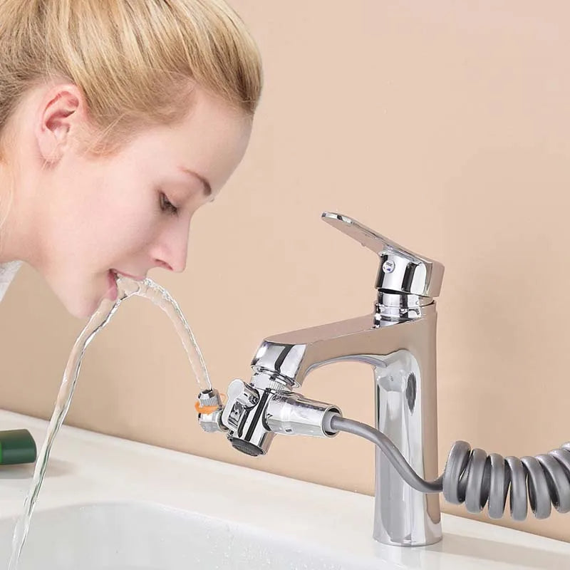 Pulvérisateur de lavage   ملحقات رشاش صنبور الحوض 3 في 1