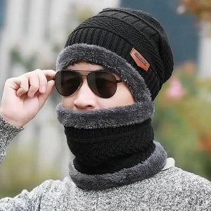 Chapeaux écharpe طقم قبعة ووشاح شتوي