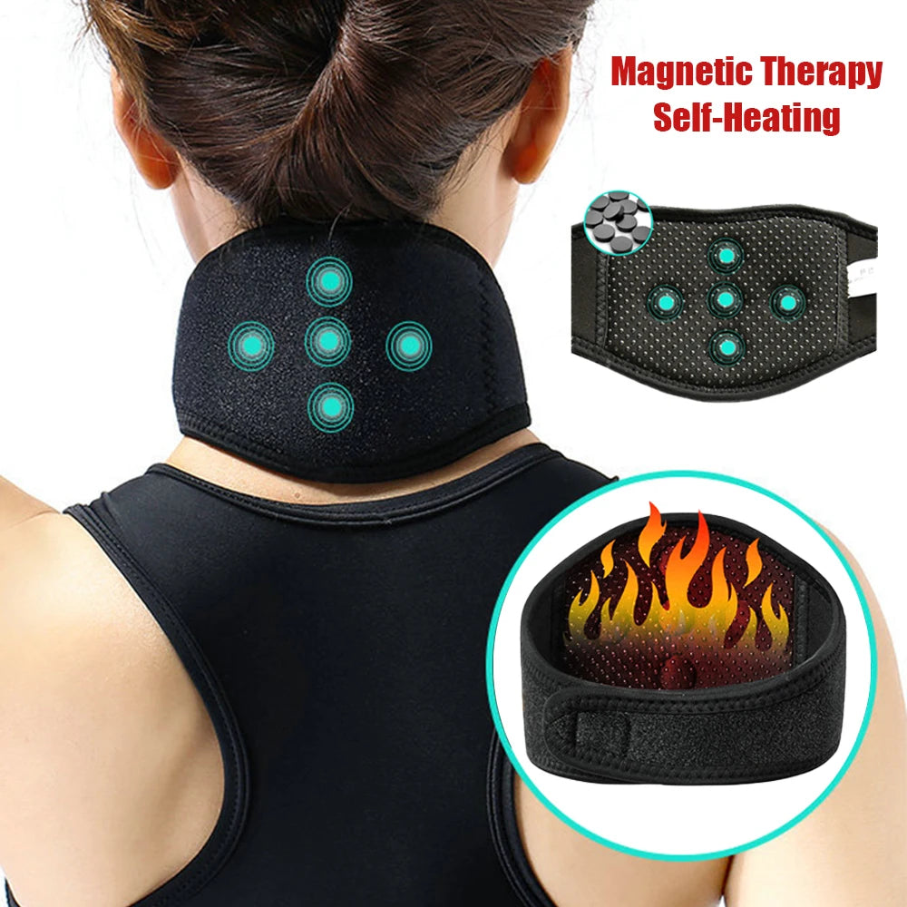 neck brace شريط تسخين حراري