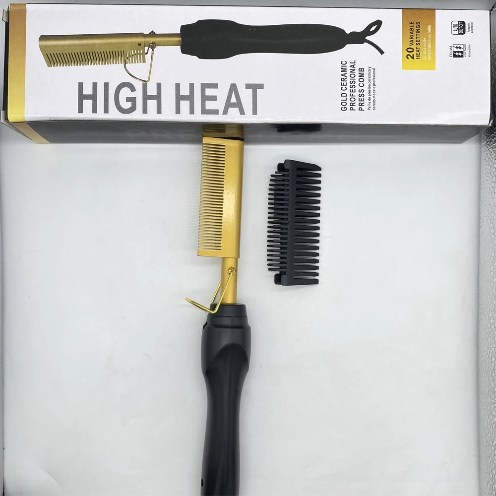 Peigne chaud brosse  مشط كهربائي ساخن