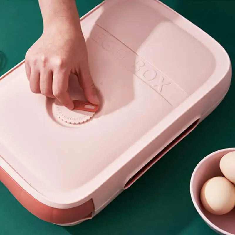 Boîte à œufs صندوق تخزين بلاستيكي للبيض