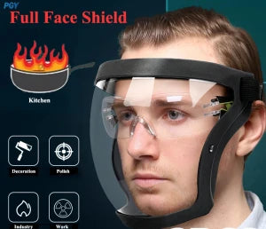 protective outer face mask قناع وجه واقٍ خارجي