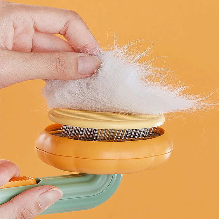 pet brush مشط لإزالة شعر القطط