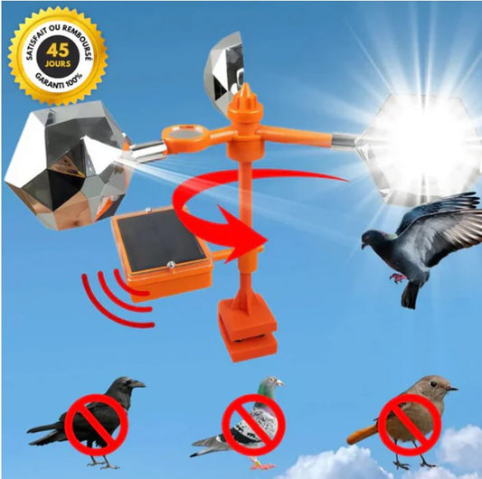 Répulsif Solaire pour Oiseaux طارد الطيور بالطاقة الشمسية