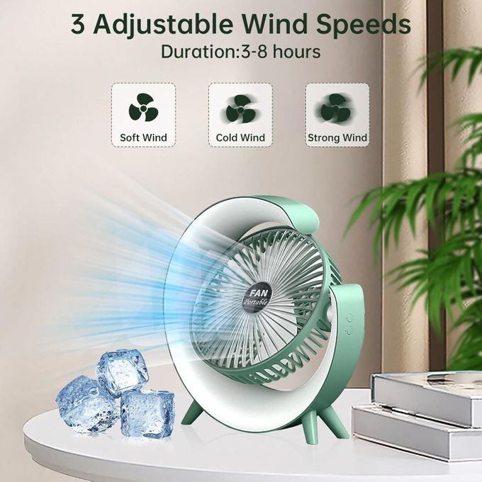 ventilateur de bureau مروحة مكتبية محمولة